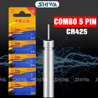 [Vỉ 5 VIÊN] Pin Phao Câu Cá DLYFULL CR425 3V - Pin Phao Câu Đài, Pin CR425
