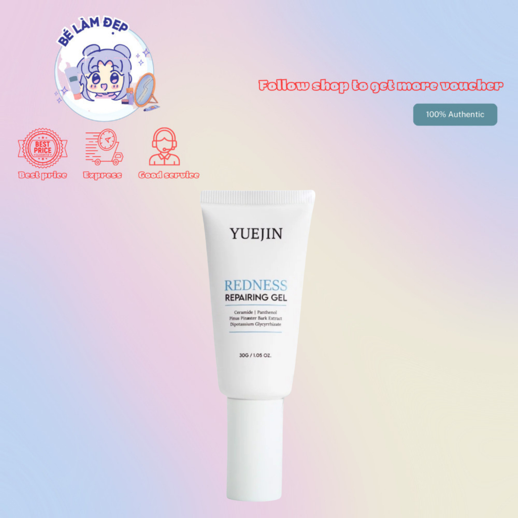 Kem Ceramide B5 Yuejin Redness Repair Gel - Phục Hồi Và Làm Dịu Da, Giảm Mẩn Đỏ