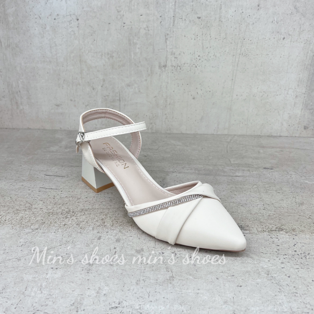 Min's Shoes - Giày Sandal Mũi Nhọn Dáng 5p Da Mềm Cao Cấp S527