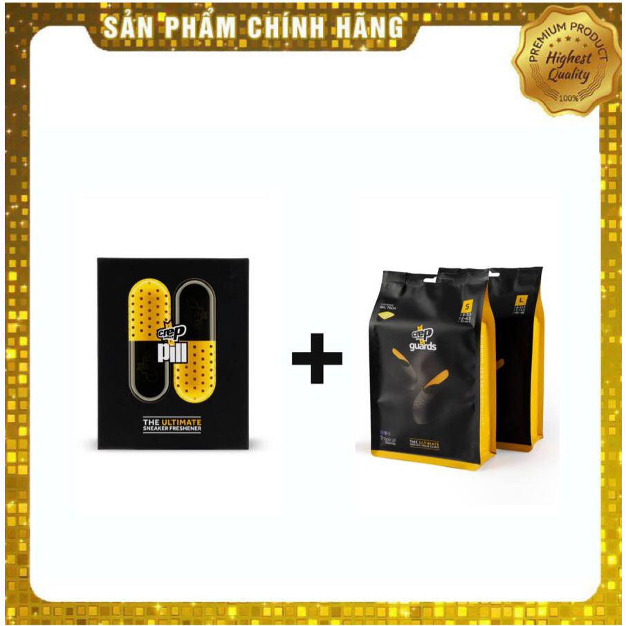 Combo 2 Sản Phẩm Chăm Sóc Giày Crep Protect