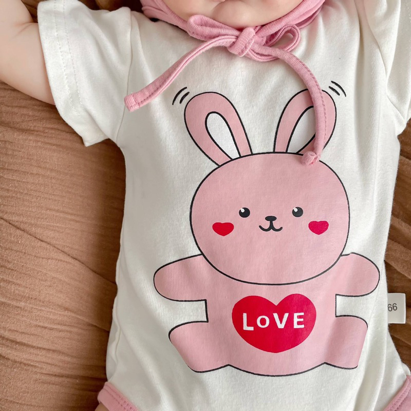 Thỏ Love Body tặng mũ cho bé mã 3246