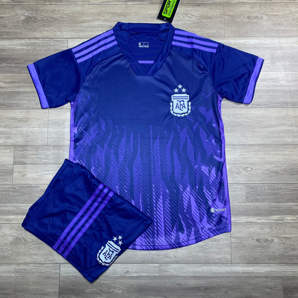 BỘ QUẦN ÁO BÓNG ĐÁ/ BỘ QUẦN ÁO ĐÁ BANH ĐT QUỐC GIA WCUP 2022 - HÀNG THUN THÁI - LOGO THÊU