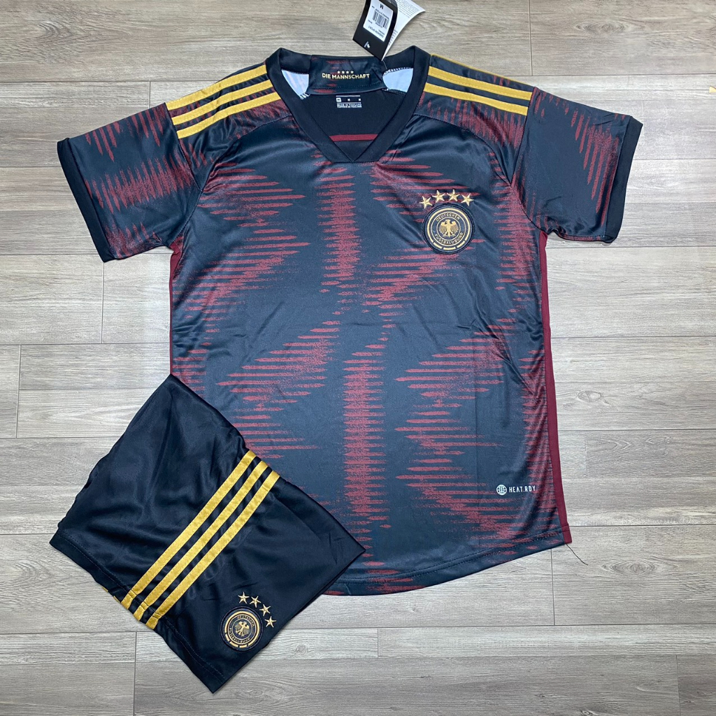 BỘ QUẦN ÁO BÓNG ĐÁ/ BỘ QUẦN ÁO ĐÁ BANH ĐT QUỐC GIA WCUP 2022 - HÀNG THUN THÁI - LOGO THÊU