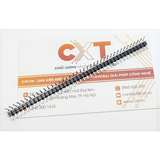 Jump đực đơn 1x40p 2.54mm - chân cong