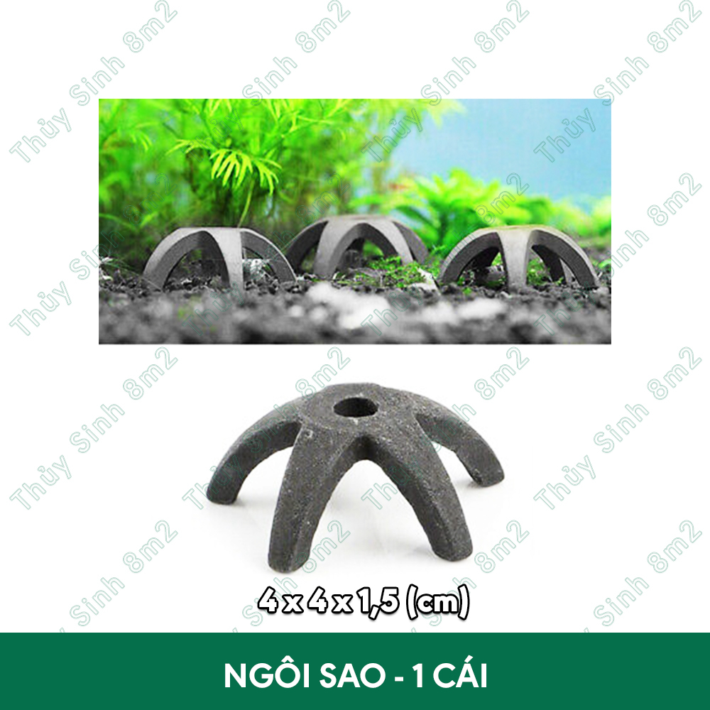 Khối Vuông, Ngôi Sao Đồ Chơi Tép Cảnh, Trang Trí Hồ Cá Thủy Sinh | 8m2