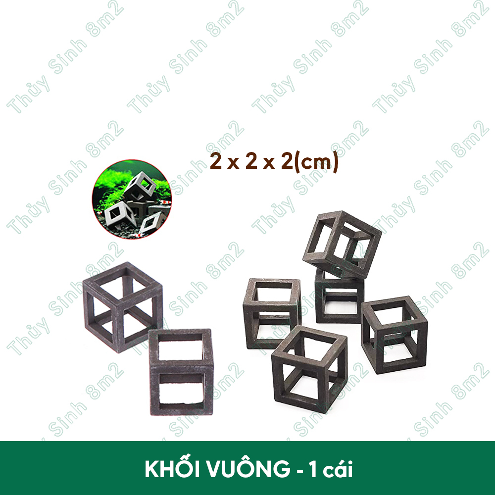Khối Vuông, Ngôi Sao Đồ Chơi Tép Cảnh, Trang Trí Hồ Cá Thủy Sinh | 8m2