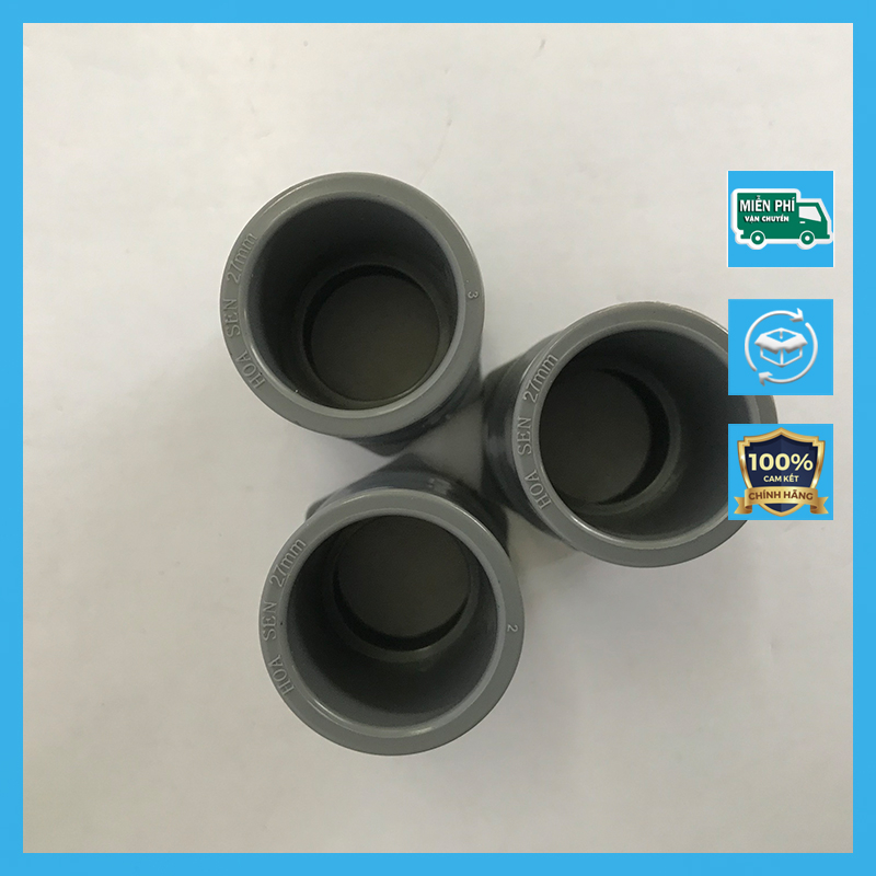 Nối ren trong 27 –  uPVC HOA SEN - loại dày