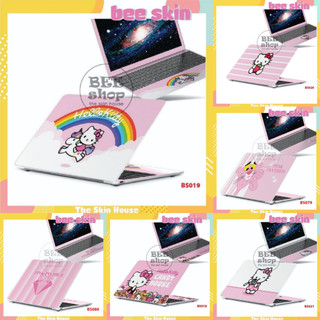 Miếng dán laptop BEE SHOP mẫu CUTE KÍT TY cho các dòng máy laptop