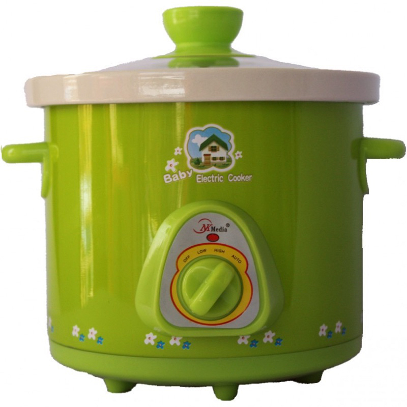 Nồi nấu chậm hầm , nấu cháo,kho cá ,ninh xương chậm màu xanh hàng nội địa trung