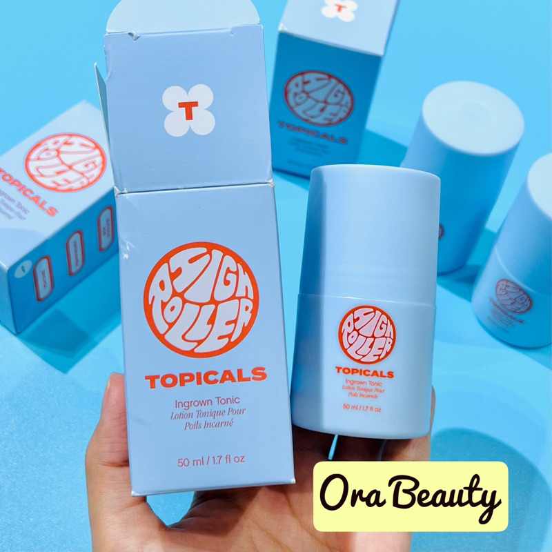 Tinh chất lăn ngăn ngừa lông mọc ngược Topicals High Roller Ingrown Hair Tonic with AHA and BHA