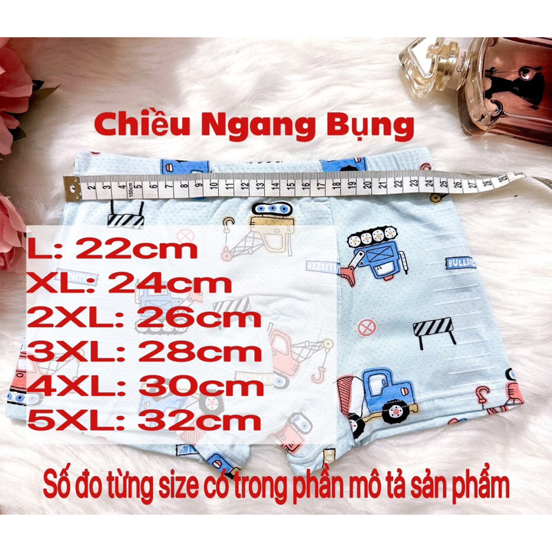 Quần sịp đùi cho bé trai , chất thun lạnh mịn mát Q24