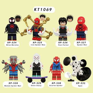 Đồ chơi lắp ráp nhân vật người nhện đa vũ trụ spider-man across spider-verse kt1069