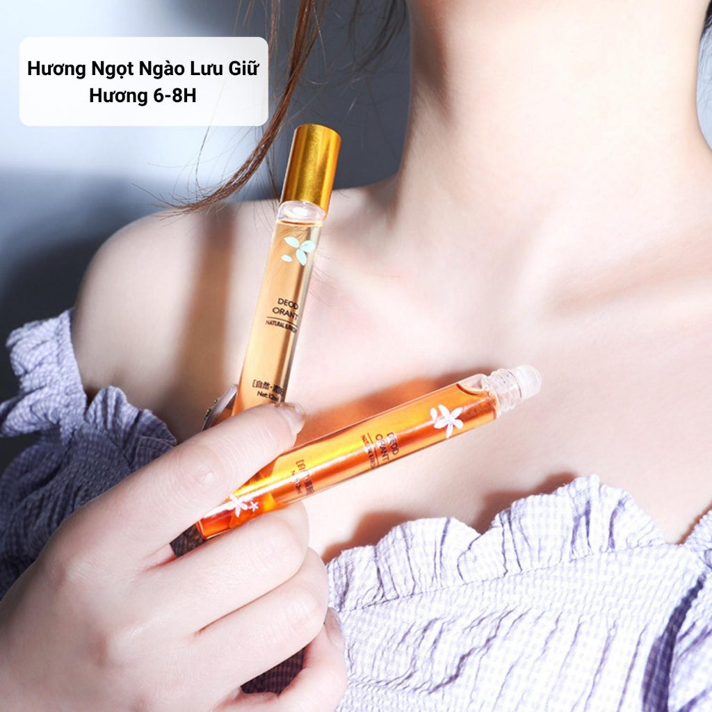 Nước Hoa Nam Nữ Shimang 15ml Hương Thơm Ngọt Ngào, Nước Hoa Lăn Thơm Lâu Hương Thơm Quyến Rũ Nhẹ Nhàng