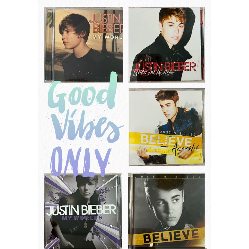 CD used - Các albums của Justin Bieber