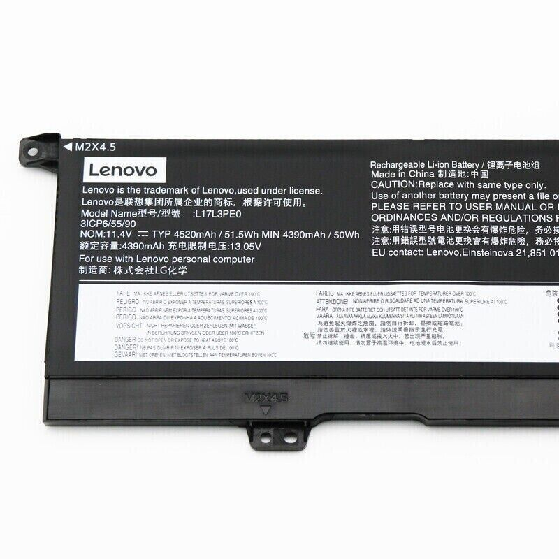 PIN [ZIN] LENOVO L17L3PE0 L17C3PE0 Genuine Battery For Yoga 730-15 730-15IKB 730-15IWL