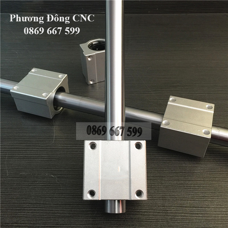 Thanh Trượt Tròn Ty Trượt SC16 20 25 Mạ Crom Giá Rẻ Chất Lượng Cao