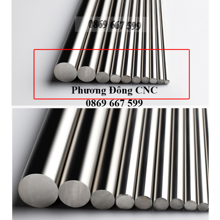 Thanh Trượt Tròn Ty Trượt SC16 20 25 Mạ Crom Giá Rẻ Chất Lượng Cao