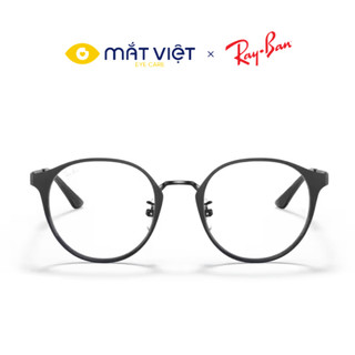 Gọng kính nam nữ rayban chính hãng 0rx8770d 315150 dáng phantos màu đen chất liệu titanium