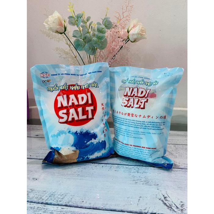 Muối biển thô Nadi xuất khẩu Nhật Bản 1kg