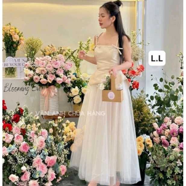 Sét váy tiểu thư sang chảnh đi tiệc đi chơi