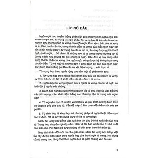 Sách - Từ Vựng Học Tiếng Việt