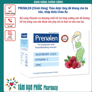 PRENALEN Thảo dược tăng đề kháng cho bà bầu, nhập khẩu Châu Âu