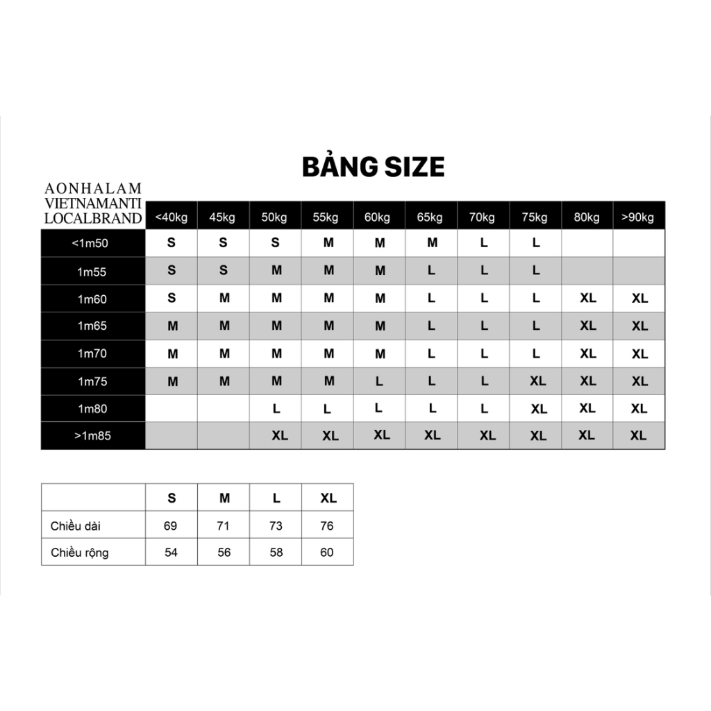 Áo thun Art Light VIETNAM ANTI LOCALBRAND x AONHALAM