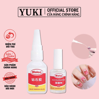Bộ keo bê tông - set keo waloc chính hãng - keo bê tông lẻ chai - keo waloc gắn móng gắn đá49000
