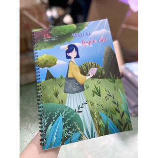 Sổ hoa văn 4 ô ly, kẻ ngang, caro, chấm dot