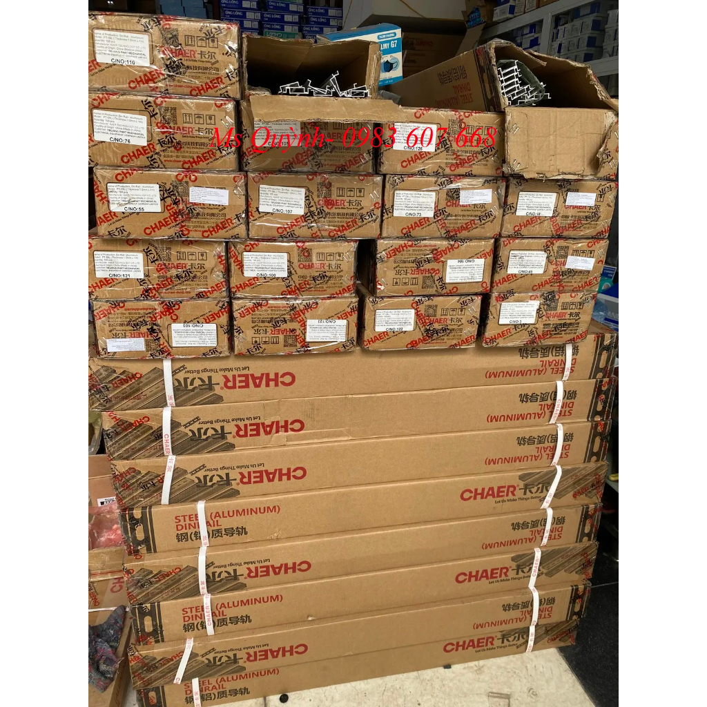 Thanh ray nhôm dày 1.2mm, chất liệu đẹp, dầy dặn