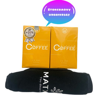 Chinh hãng cà phê gừng giảm cân ginger hộp 20 gói