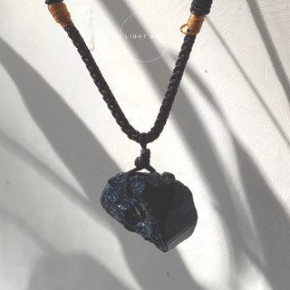 Dây chuyền Black Tourmaline tự nhiên, may mắn, phong thủy
