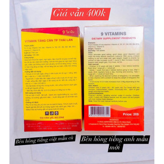 VITAMIN TĂNG CÂN TP THÁI LAN