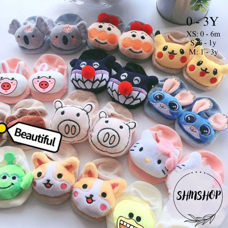 Tất hình thú, vớ hình thú cho bé - SHIN SHOP T50