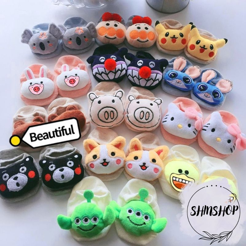 Tất hình thú, vớ hình thú cho bé - SHIN SHOP T50