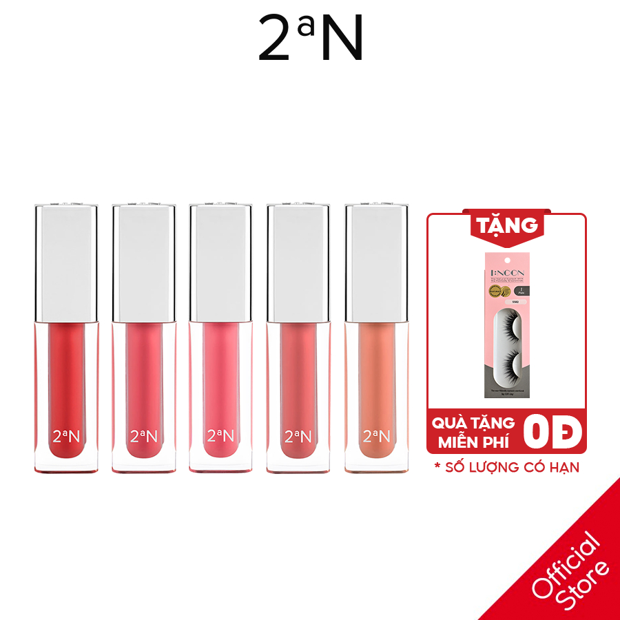 Son bóng 2aN Dew Glowy Tint