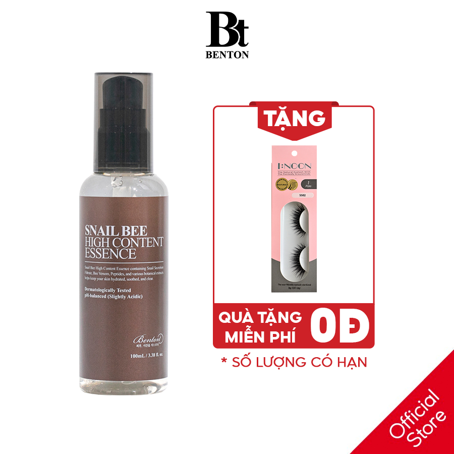 Tinh chất dưỡng da Benton Snail Bee High Content Essence 100ml