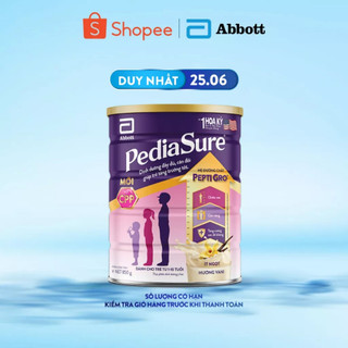 Lon sữa bột pediasure 850g/1,6kg
