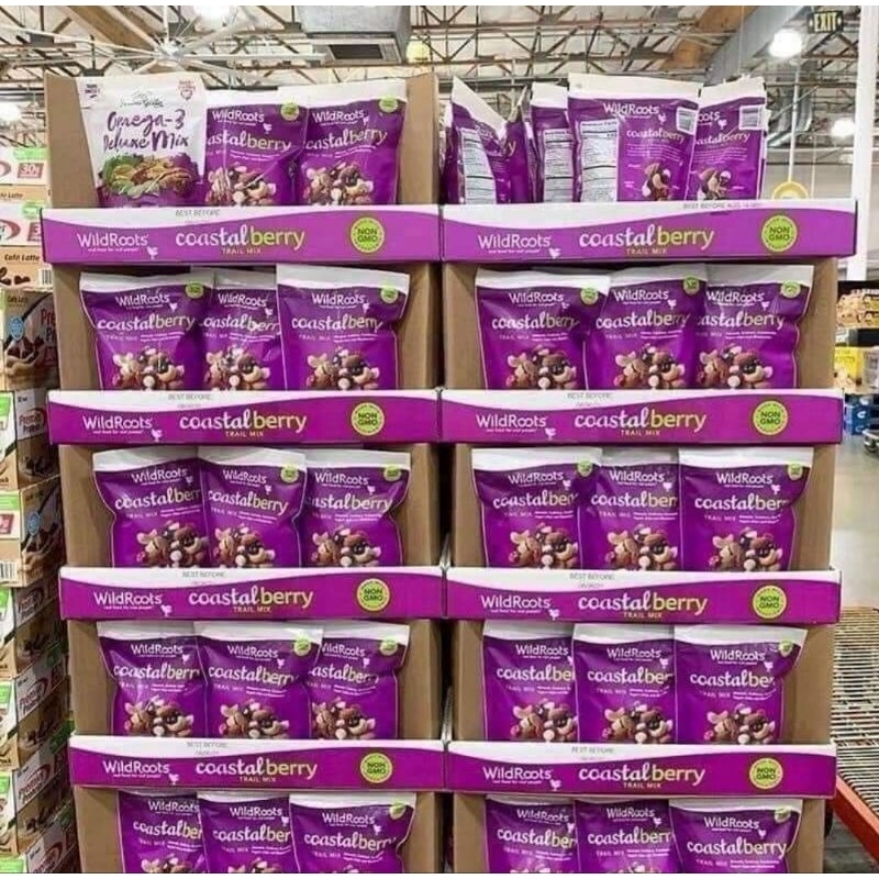 Hạt hỗn hợp WildRoots Coastal Berry Trail Mix 737g của Mỹ