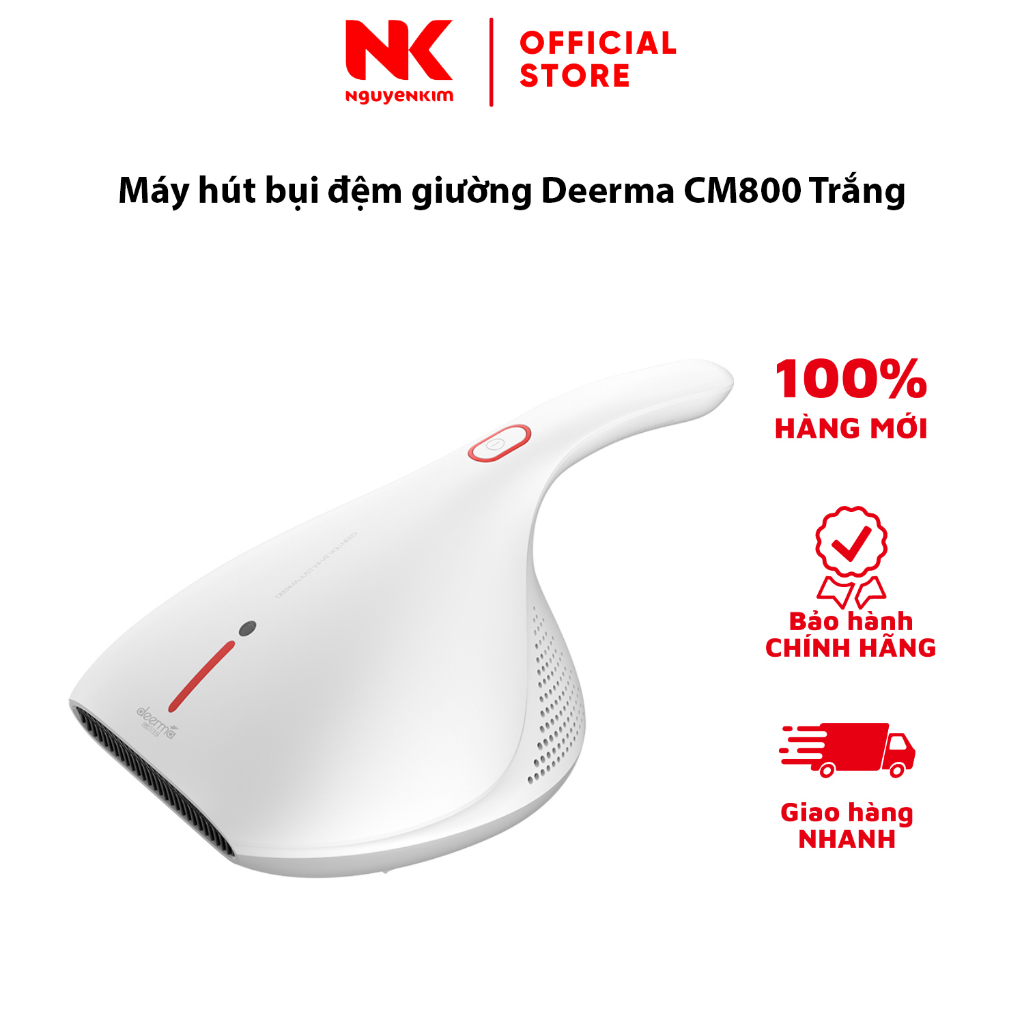 Máy hút bụi đệm giường Deerma CM800 Trắng