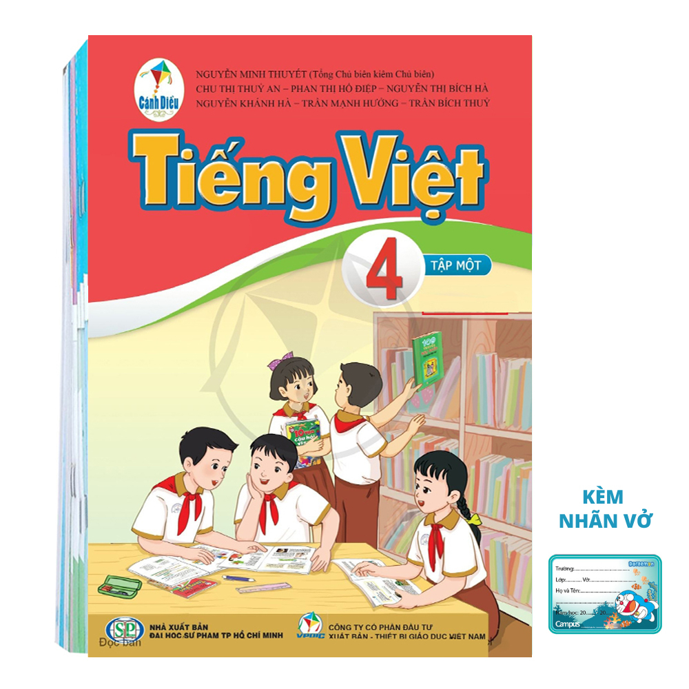 Bộ Sách Giáo Khoa Lớp 4 - Cánh Diều Tái Bản Mới Nhất