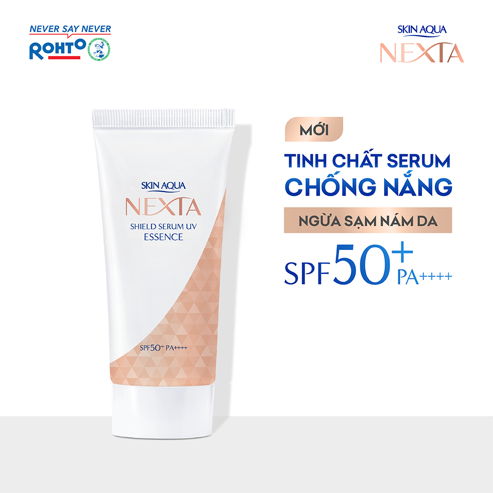 Tinh chất serum chống nắng Skin Aqua Nexta Shield Serum UV Essence SPF50+ PA++++ 50g