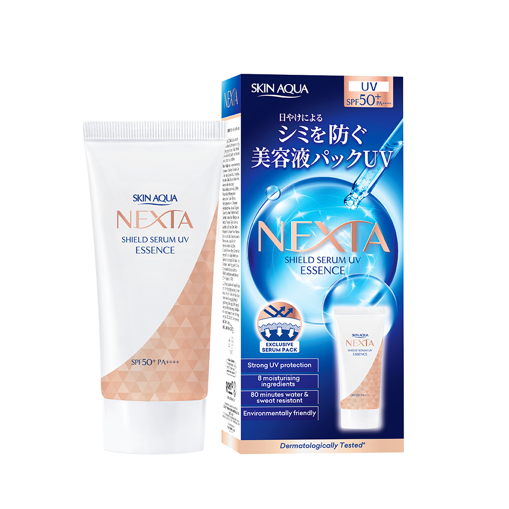 Tinh chất serum chống nắng Skin Aqua Nexta Shield Serum UV Essence SPF50+ PA++++ 50g