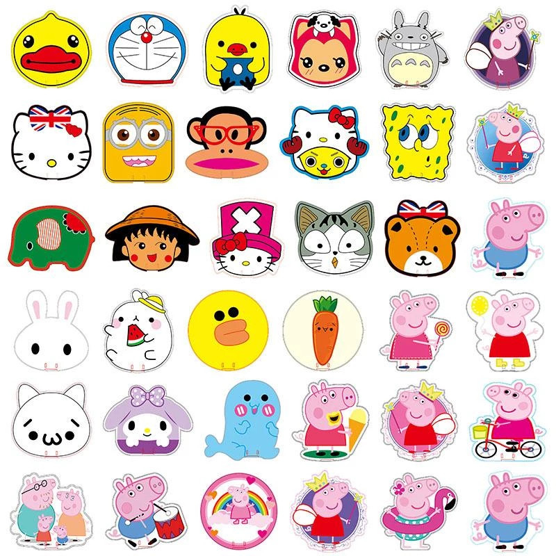 Quạt Tròn Cầm Tay Mini Cute, Quạt Nhựa Cầm Tay Xinh Xắn Đáng Yêu Nhặt Ngẫu Nhiên