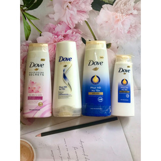 Kem xả, dầu gội Dove 140g hàng quà tặng