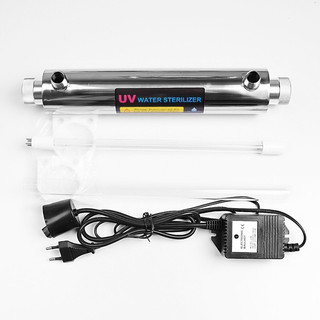 Bộ đèn UV diệt khuẩn 21W - Tia cực tím có tác dụng diệt 99,9% vi khuẩn, vi sinh, các loại virus chứa trong nước