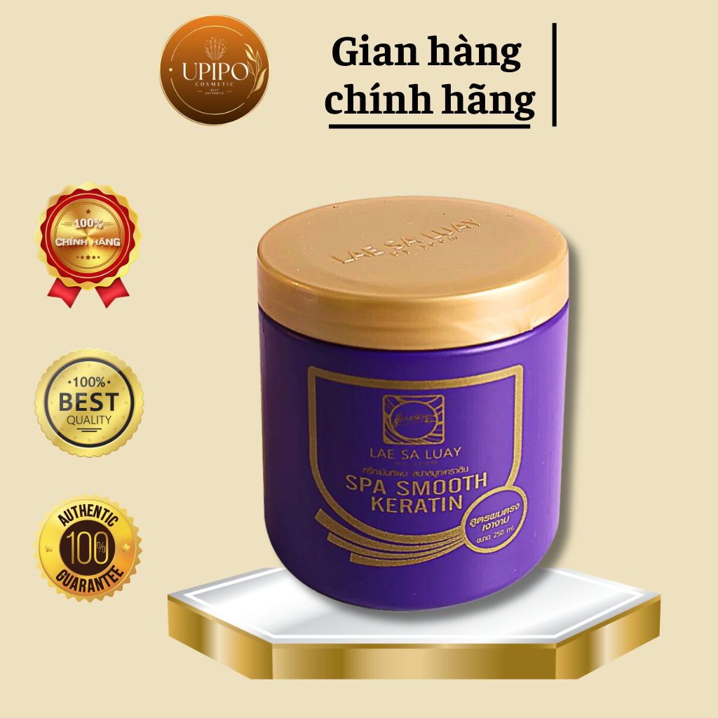 Kem ủ tóc Lae Sa Luay SPA Smooth Keratin 250ml Thái Lan