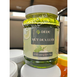 Mứt dưa lưới dedu hộp 1kg - chuyên pha chế trà sữa, trà hoa quả thơm ngon