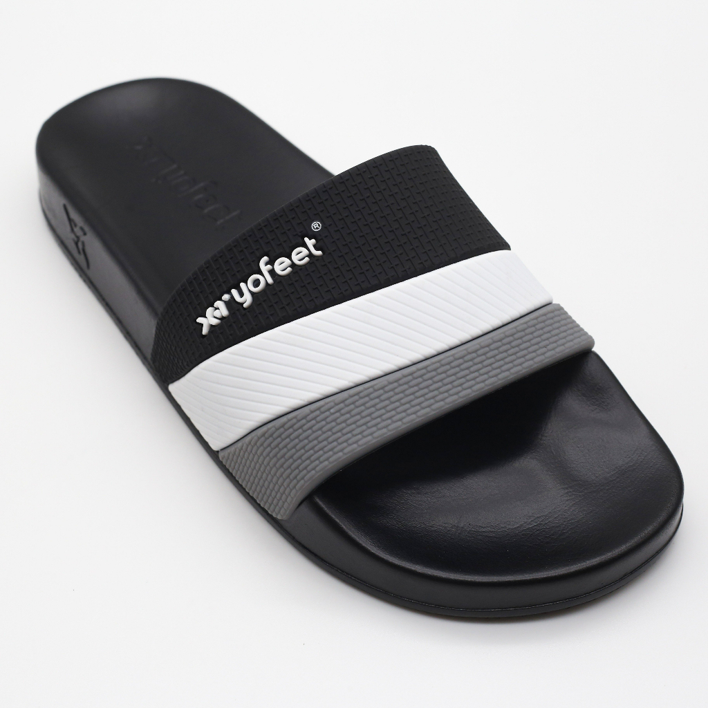Dép nam quai ngang  thời trang YOFEET Cao Cấp - Dép nam nữ cao su siêu êm - siêu đẹp