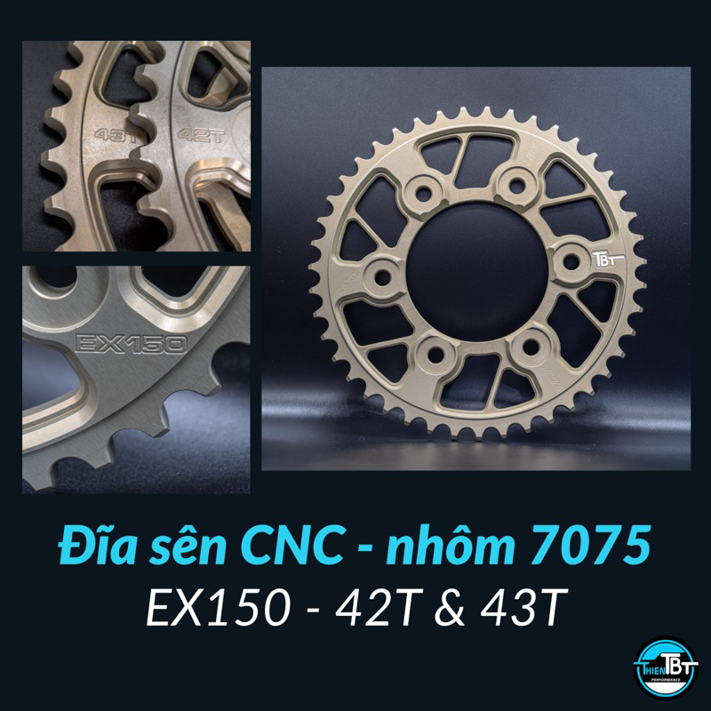 Đĩa sên CNC Ex150-42T & 43T